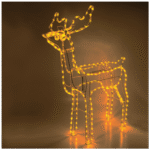 home Dekorativna rasvjeta, LED 3D figura, jelen - ROPE 1