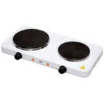 home Električno kuhalo, 2 ploče - 15/18 cm, 2500 W, bijela - HG R 02WH