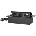 Orno Produžni kabel sa 3 x Schuko utičnice, ugradbena - OR-AE-1372(GS)/B