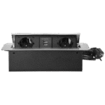 Orno Produžni kabel sa 2 x Schuko utičnice + 2 x USB, ugradbena - OR-AE-13126(GS)/G - Image 3