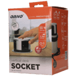 Orno Produžni kabel sa 3 x Schuko utičnice + 2 x USB, ugradbena - OR-AE-1342(GS) - Image 2