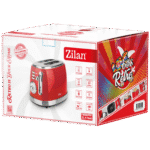 Zilan Toster, 2 otvora za kruh, 6 nivoa grijanja, 850W, Retro - ZLN7040 - Image 2