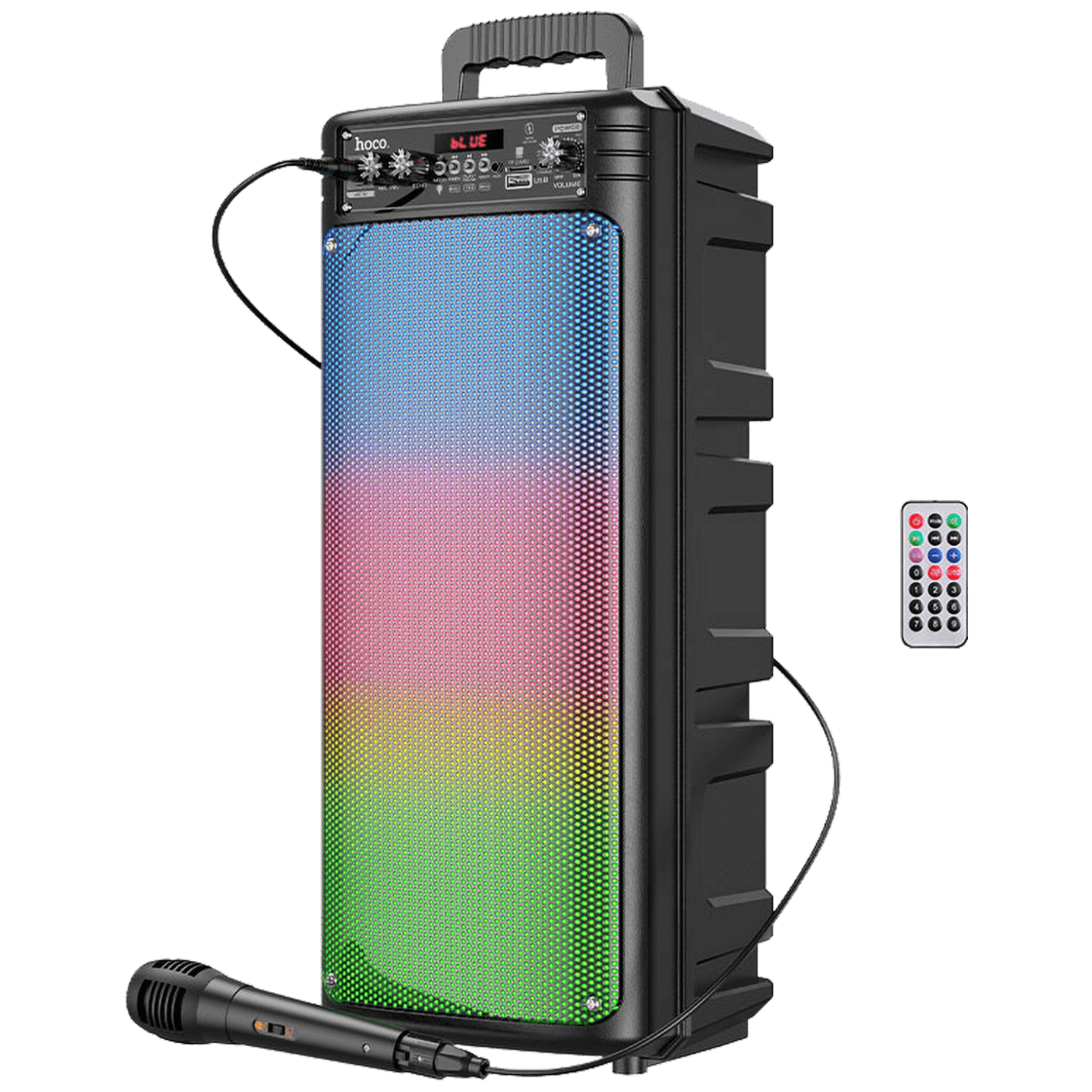23613_1686267291d9mnyltvy2 hoco. Zvučnik bežični sa mikrofonom, Bluetooth, 2200 mAh - BS52 Billowing - Image 1