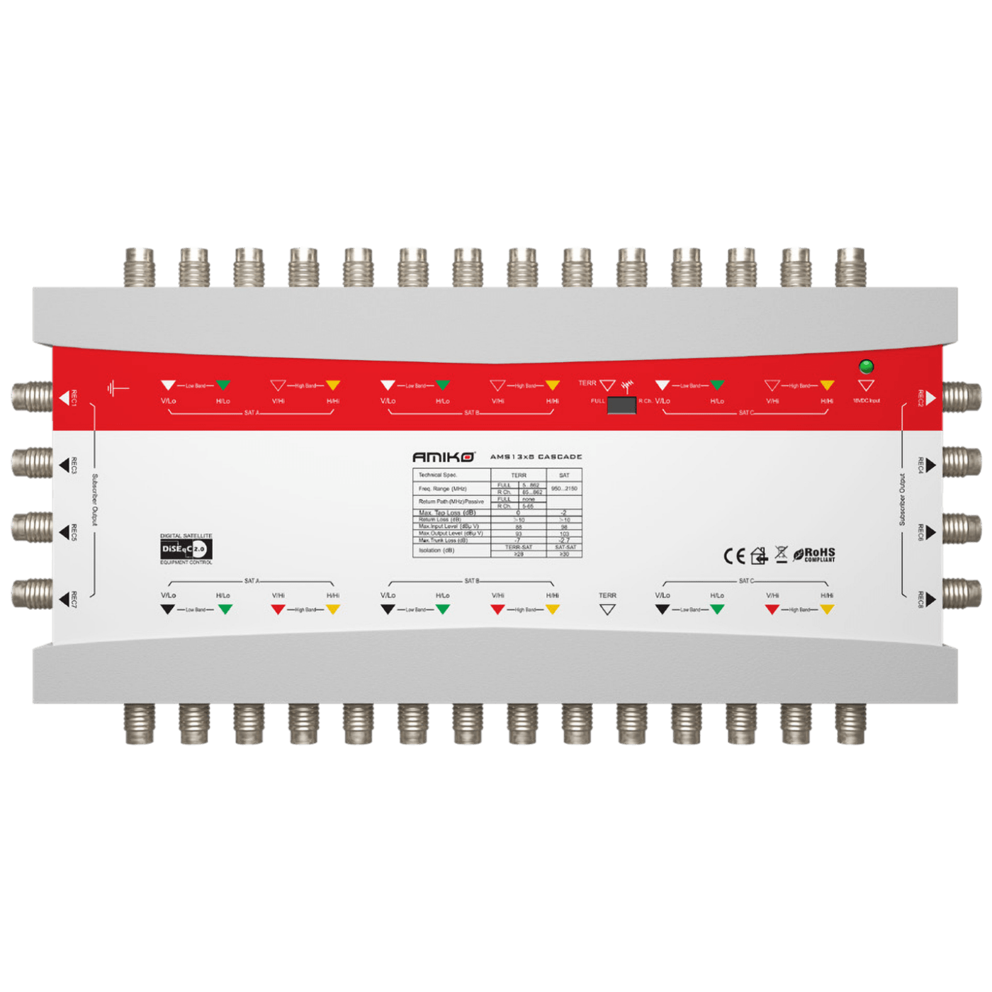 24047_1686268810ux5vrj55d5 Amiko Multiswitch 13/8, kaskadni - AMS13/8 - Image 1