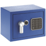 Yale Sef, mini, PIN code pristup, zaključavanje s ključem, plava - YSV/170/DB1/B - Image 2