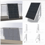 TS Power Solarni panel za balkon, set, 600W - TS Power PnP 6.0 - Image 2