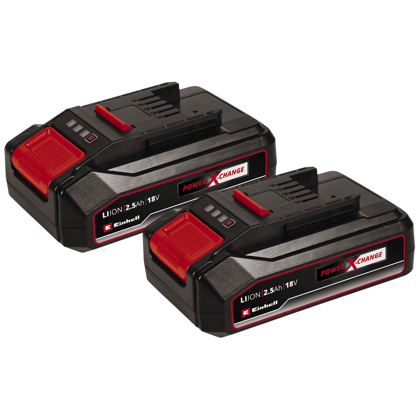 32004_1686317069kr5gk2ve3p Einhell Baterija, set 2 kom., 18V 2.5 Ah - Power X-Change Twinpack 18V 2,5Ah - Image 1