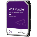 Western Digital Hard disk 3,5", 6TB, Caviar Purple, pog. za video nadzor - WD64PURZ