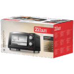 Zilan Mini pećnica, zapremina 9 l, 800 W, crna - ZLN4328 - Image 4