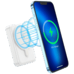 hoco. Punjač prijenosni, bežični, magnetic, 10000mAh, PD20W - Q11 Expressar - Image 3