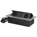 Orno Produžni kabel sa 2 x Schuko utičnice + 2 x USB, ugradbena - OR-GM-9035(GS)/G