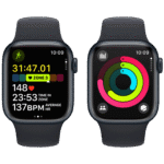 Apple SAT pametni, 1.9" LTPO OLED zaslon, vodootporan BT, WiFi - Watch Series 9 GPS 45mm Midnight - Image 3