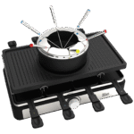 Zilan Električni Roštilj / Raclette / Fondue od sira, 3u1, 1400W - ZLN8856