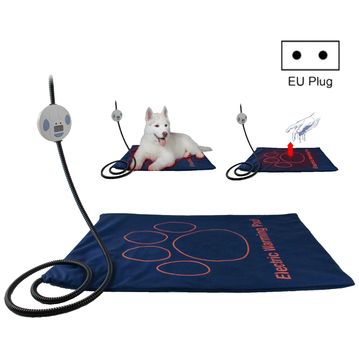 37277_1703754023vm502ou6ay NN-Su Električna prostirka za kućne ljubimce, 60 x 45 cm - Pet Heating Electric Blanket - Image 1