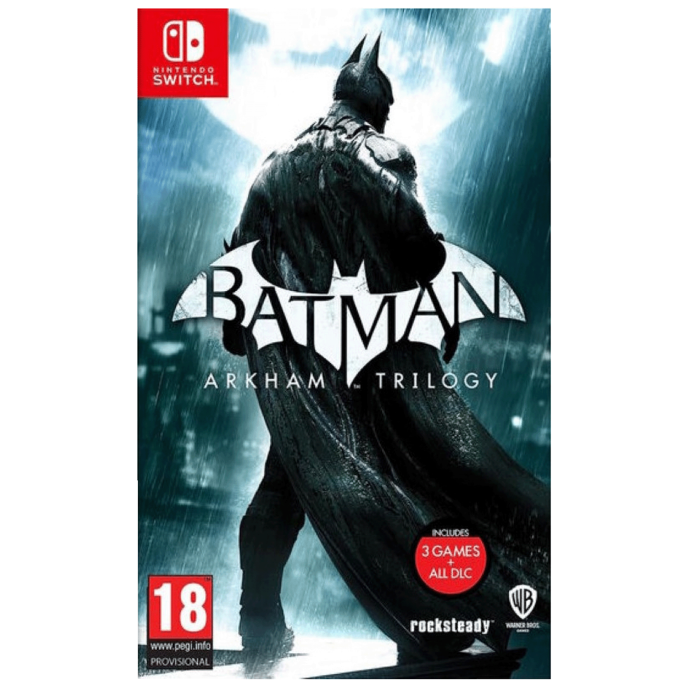 37317_1703924832aukh3iltit Warner Bros Igra za Nintendo Switch: Batman Arkham Trilogy - Image 1