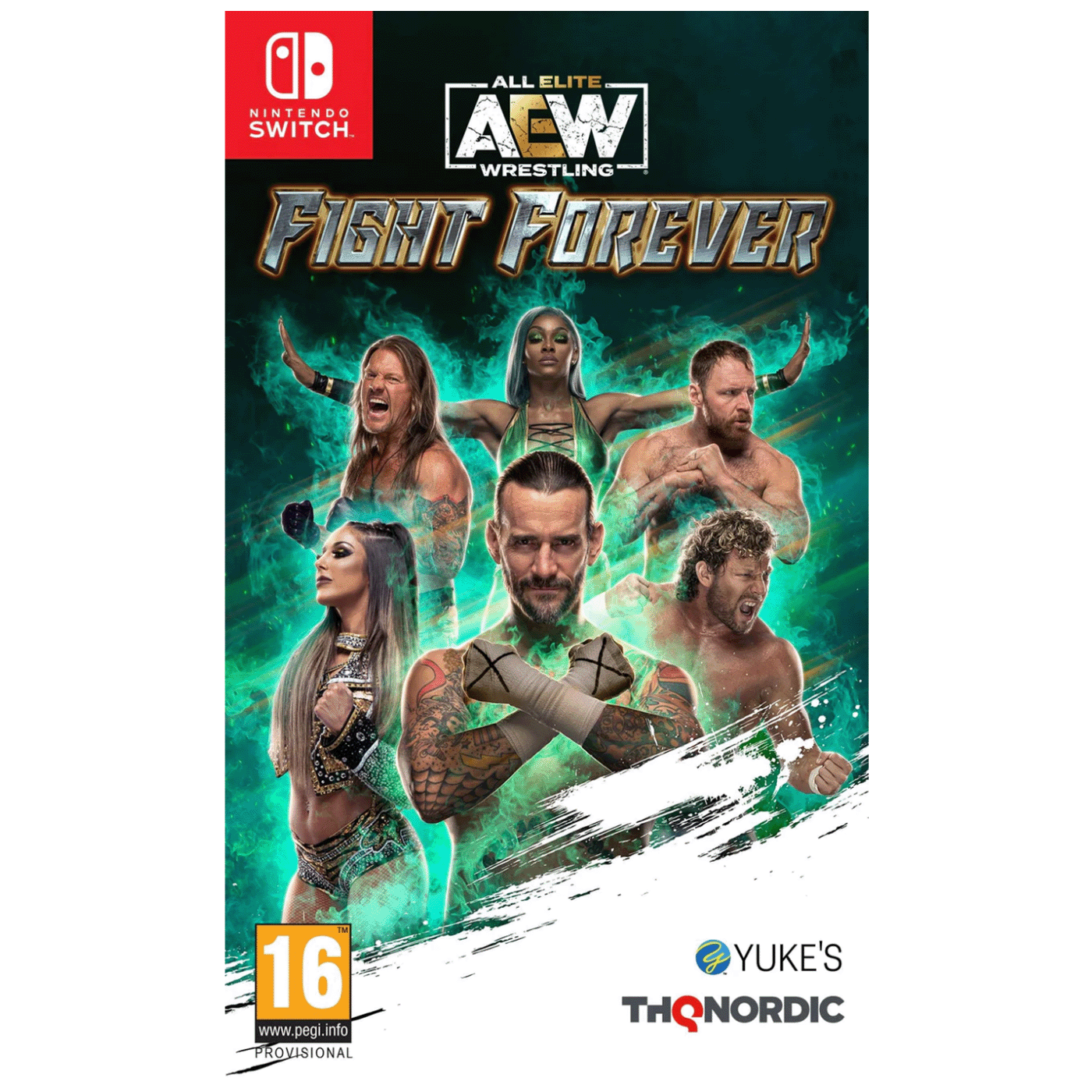 37324_1703923305m2lfex2lkf Nintendo Igra za Nintendo Switch: All Elite Wrestling Fight Forever - Image 1