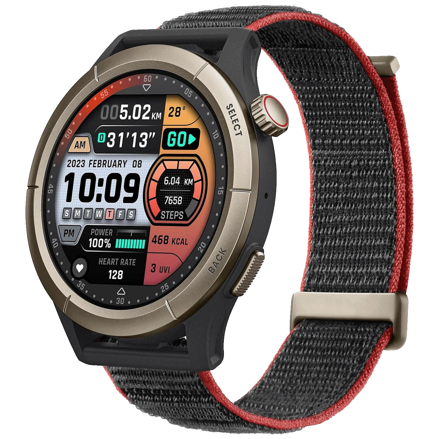 39450_1723460313tkg0faf6n6 Amazfit Pametni sat, 1.45" AMOLED, vodootporan 5ATM, BT, GPS - Cheetah Pro Black - Image 1