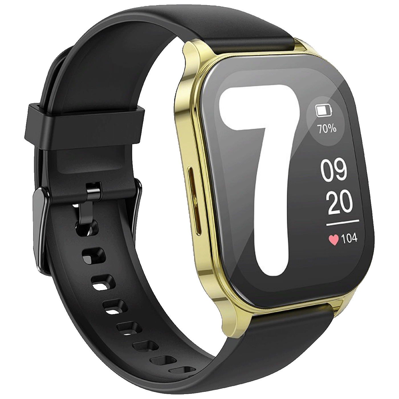 40266_1710777842enti8sitxb hoco. Pametni sat, 1.96", AMOLED zaslon, Bluetooth, IP68 - Y19 Gold - Image 1