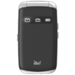 MeanIT Telefon mobilni, 2.8" ekran, Dual SIM, SOS tipka - SENIOR FLIP MAX Black - Image 3