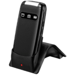 MeanIT Telefon mobilni, 2.8" ekran, Dual SIM, SOS tipka - SENIOR FLIP MAX Black - Image 4
