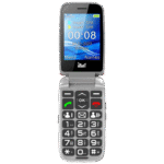 MeanIT Telefon mobilni, 2.8" ekran, Dual SIM, SOS tipka - SENIOR FLIP MAX Red