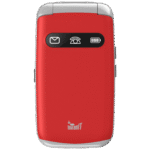 MeanIT Telefon mobilni, 2.8" ekran, Dual SIM, SOS tipka - SENIOR FLIP MAX Red - Image 3