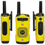 Motorola Walkie Talkie, domet 10 km, 16 kanala, žuto/crna - TLKR T92 - Image 3