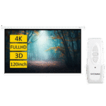 Overmax Platno za projektor sa motorom, 120", 266 x 149 cm - OV-Automatic Screen 120