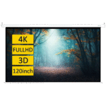 Overmax Platno za projektor sa motorom, 120", 266 x 149 cm - OV-Automatic Screen 120 - Image 2