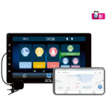 SAL Auto radio, 4 x 45W, 9" LCD Display, BT, USB, microSD - VB X1000