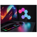 Tracer Pametna RGB svjetiljka, hexagon, set - Smart Hexagon RGB lamps - Image 4
