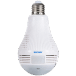 Escam Kamera za video nadzor, detektor pokreta, 1.3Mpixel,E27,WiFi - QP136 - Image 3