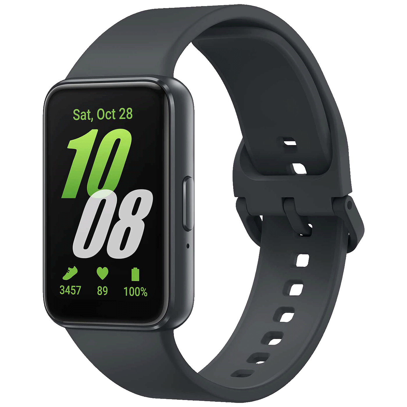 43180_1773309061d53r7leiux Samsung Pametni sat, R390, 1.6", vodootporan, WiFi, BT, 208 mAh - Galaxy Fit3; R390 Black - Image 1