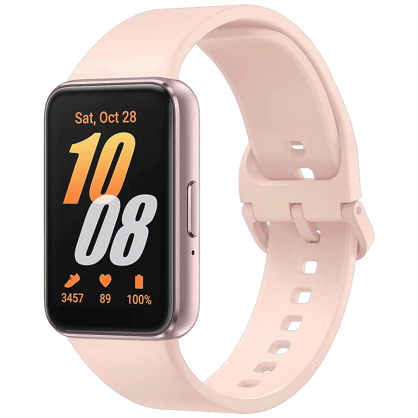 43181_17733095320122o45u24 Samsung Pametni sat, R390, 1.6", vodootporan, WiFi, BT, 208 mAh - Galaxy Fit3 Pink Gold - Image 1