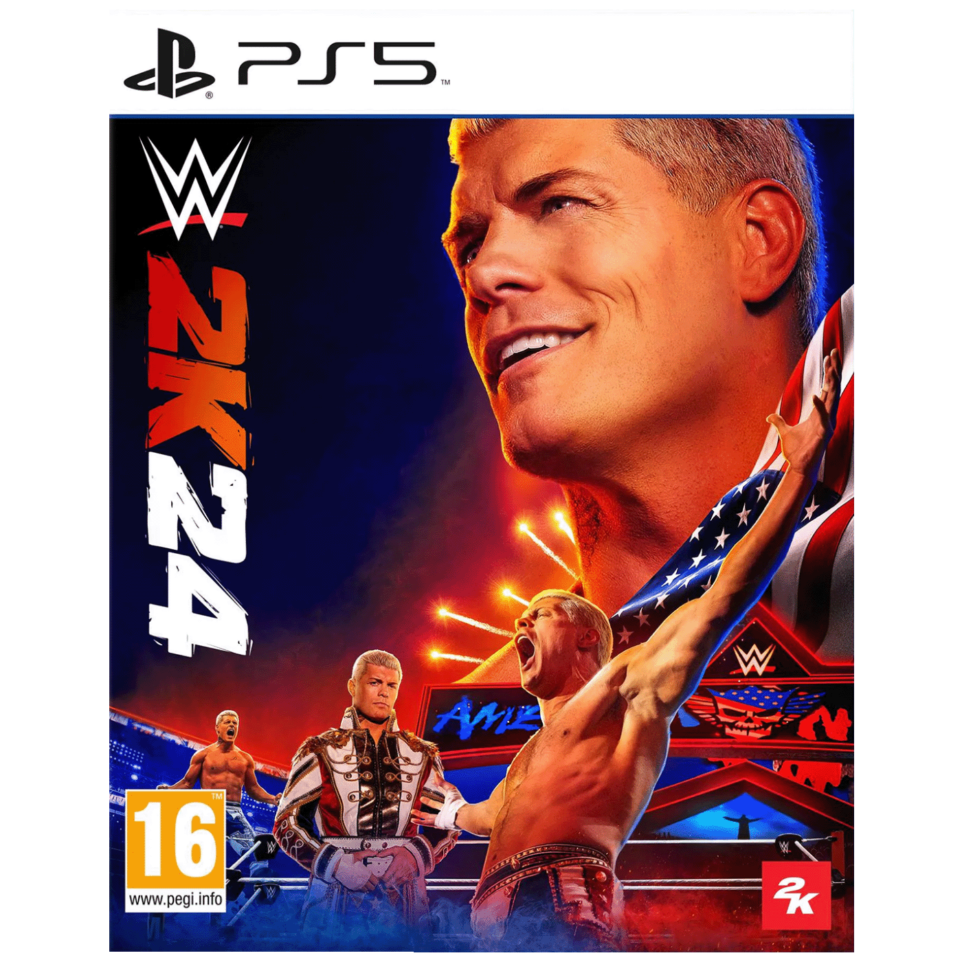 43290_1712664740ysriizrzah Take 2 Igra PlayStation 5: WWE 2K24 - PS5 WWE 2K24 - Image 1