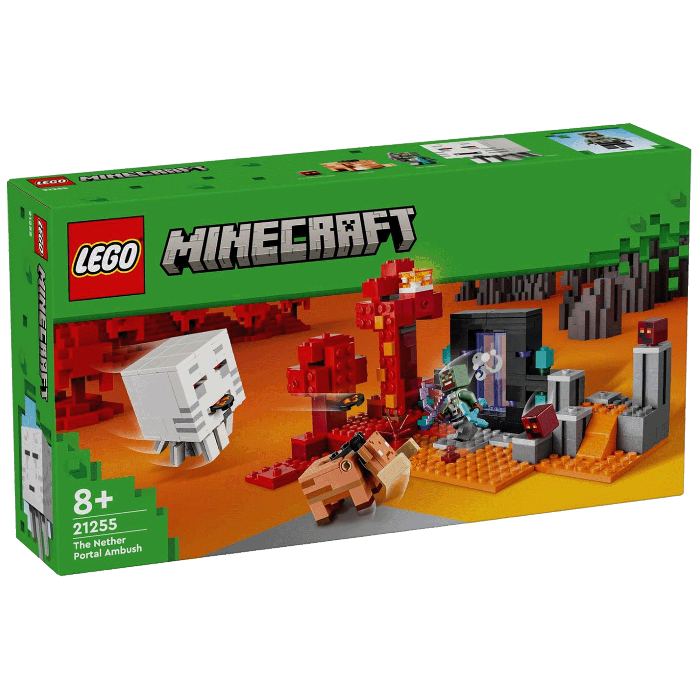 43619_1740054818dlscp34ndd Lego Zasjeda kod portala za Podzemlje, LEGO Minecraft - Image 1