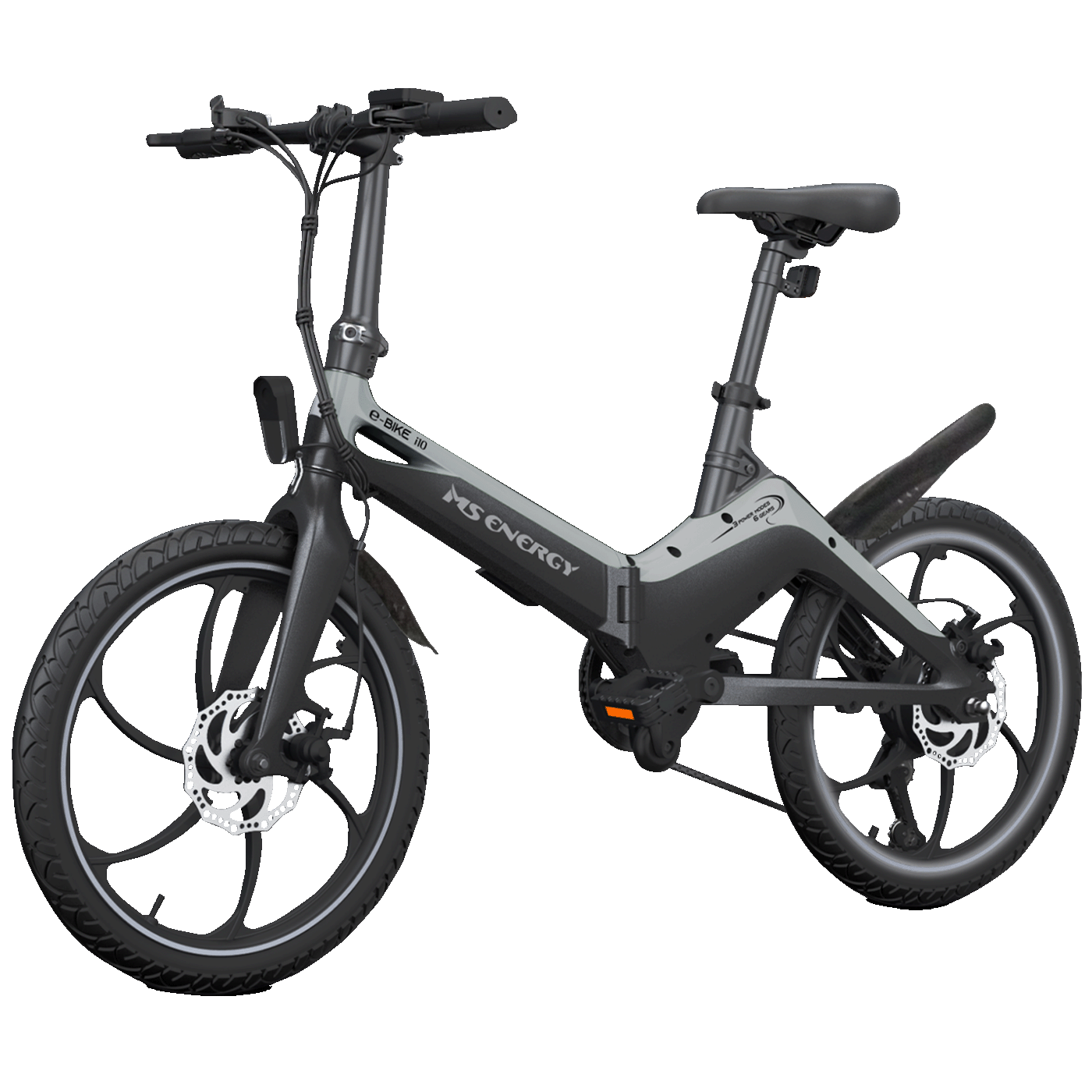 43949_1714977966ymz1sfpob3 MS Energy Elekrični Gradski bicikl, 20" točkovi, domet do 50 km - eBike i10 Black/Gray - Image 1