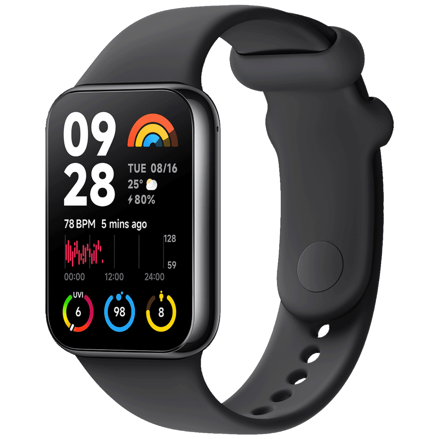 44142_172794397338z09d8fuh Xiaomi Pametni sat, fitness, 1.74" AMOLED ekran, vodootporan 5 ATM - Mi Smart Band 8 Pro - Image 1