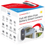Superior Kamera IP, 1080p, WiFi, micro SD, 2 x 4800mAh, Outdoor - Smart Camera FullHD Outdoor - Image 3