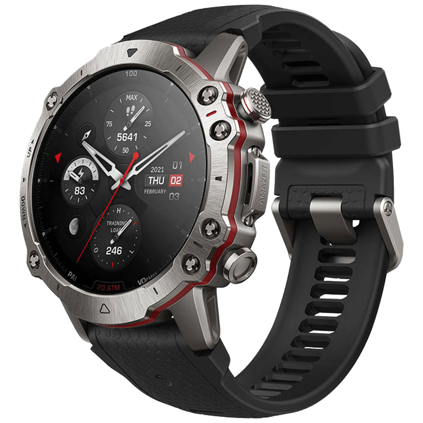 47723_17234670347zka8iihuo Amazfit Pametni sat, 1.28" AMOLED, vodootporan 20ATM, BT, WiFi, GPS - Falcon - Image 1