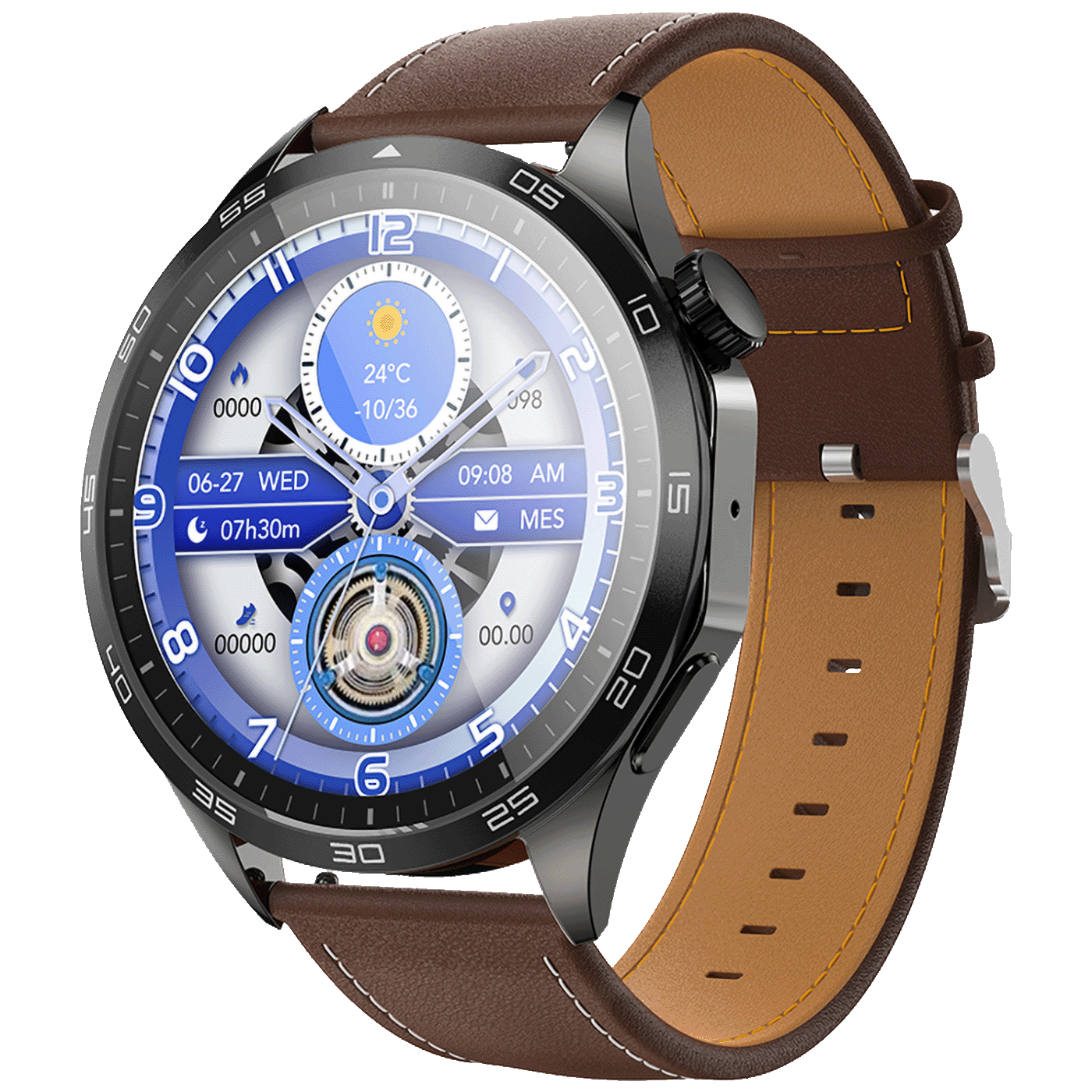 48581_1726134956xmft1s8i0e hoco. Pametni sat, 1.43" AMOLED, Bluetooth, IP67 - Y21 Metal Gray - Image 1