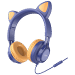 hoco. W36 Cat ear, midnight blue - Image 2