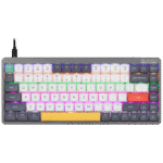 Tracer Tastatura sa osvjetljenjem, USB/BT/WiFi, gaming, mehanička - FINA 84 Grey - Image 2