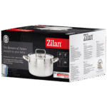 Zilan Lonac sa staklenim poklopcem, 24 cm, troslojno posuđe - ZLN1320 - Image 2