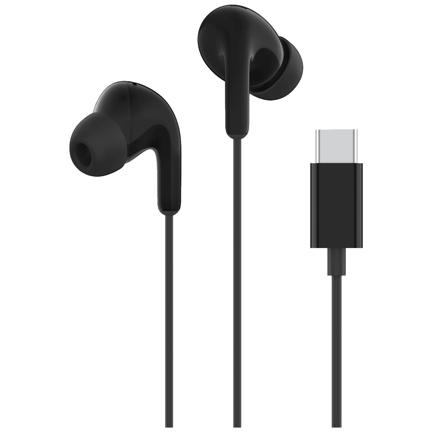 56555_17437552097l1963zeyp Xiaomi Mi Type-C Earphones Black - Image 1