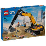 Lego Žuti građevinski bager, LEGO City