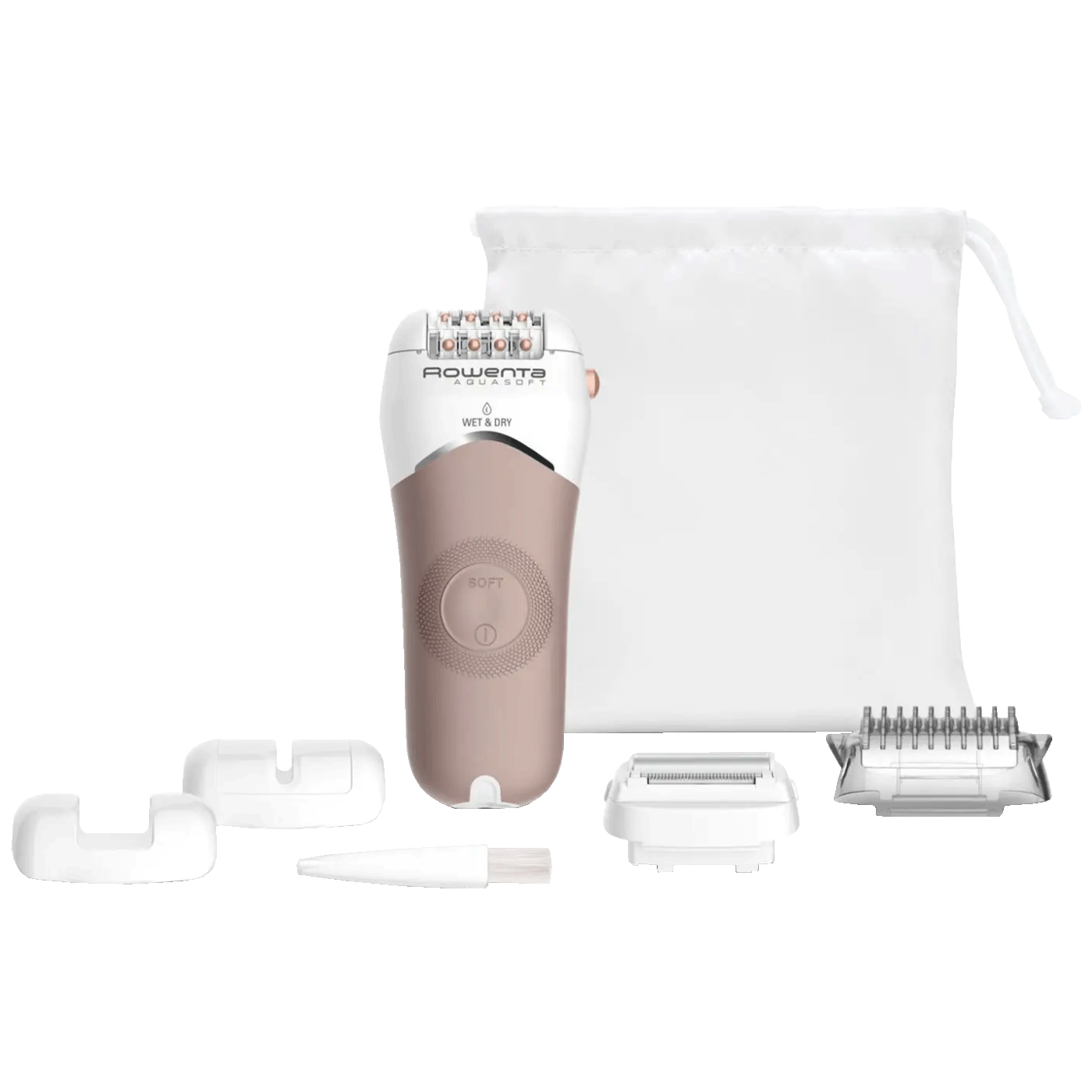 58118_1738661755g5gcc19its Rowenta Epilator, 3u1, Wet & Dry Aquasoft - EP4930F0 - Image 1