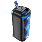 hoco. Zvučnik bežični sa 2 bežična mikrofona, USB, Bluetooth, 60W - HA13 Max Ramon - Image 2