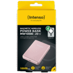 (Intenso) Prijenosni punjač, MagSafe, 10000mAh, bežični - POWERBANK MW10000 Rose