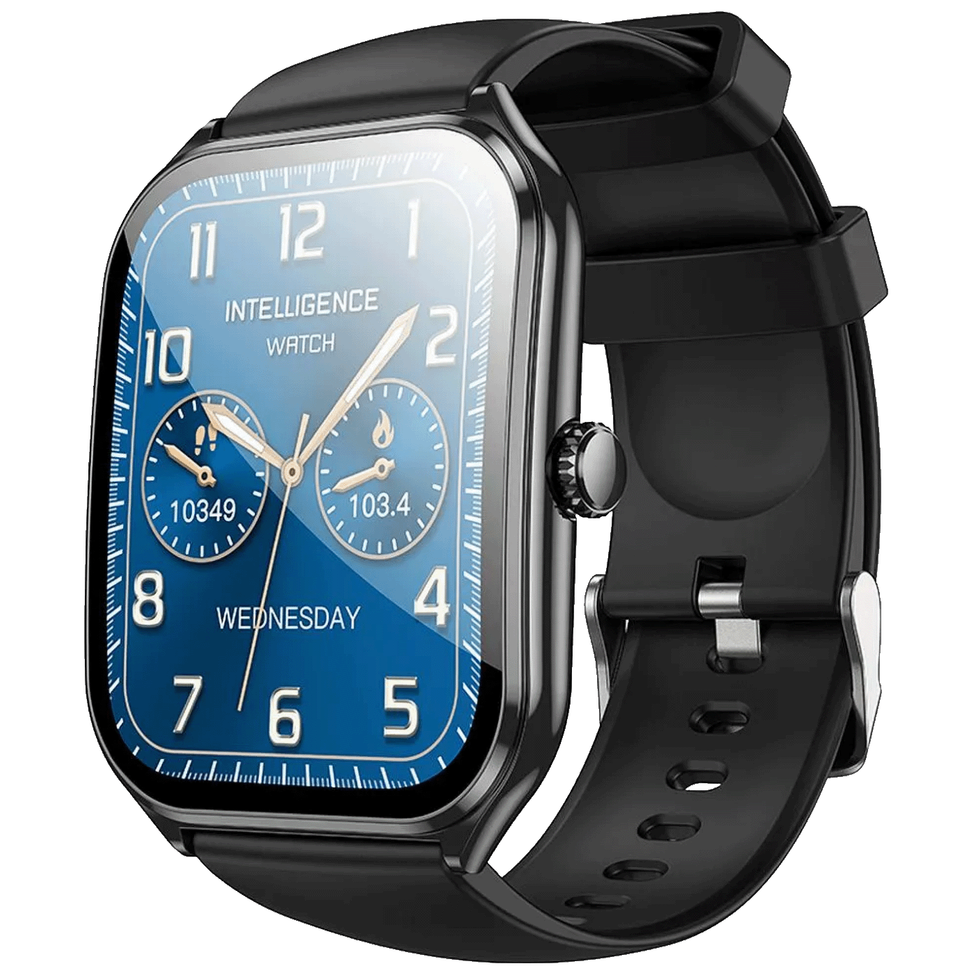 67479_1757589733kfa4e1m0e7 hoco. Pametni sat, 1.96", AMOLED zaslon, Bluetooth , IP67 - Y28 Black - Image 1